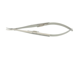 Igłotrzymacz Castroviejo 14 cm wygięty F 140