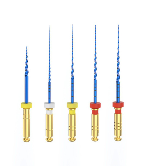 Pilniki maszynowe NiTi MG3 Blue - SET 5 SZT. Pilniki maszynowe NiTi MG3 Blue - SET 5 SZT.