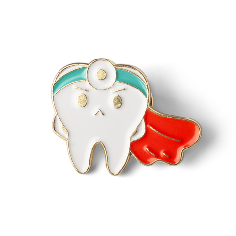 PRZYPINKA PIN ZĄBEK SUPERMAN