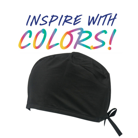 Czepek dentystyczny VIVID - czarny