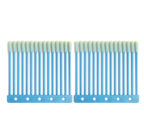 Aplikatory transferowe 30szt. niebieskie z woskiem