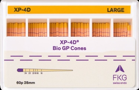 FKG TotalFill XP-4D Bio GP - ćwieki gutaperkowe