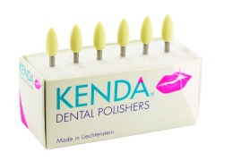 KENDA - gumka płomyk żółty 4001 - opak. 6 szt.