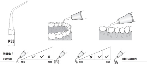Końcówka do skalera P33 SPECIAL