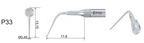 Końcówka do skalera P33 SPECIAL