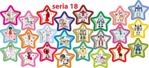 Naklejki Dzielny Pacjent WZORY DO WYBORU 100 szt.