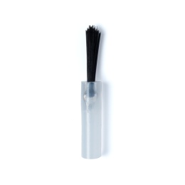 NOVOBRUSH Pędzelek, medium, przezroczysty/czarny, ostry koniec, 10mm, 100 szt.